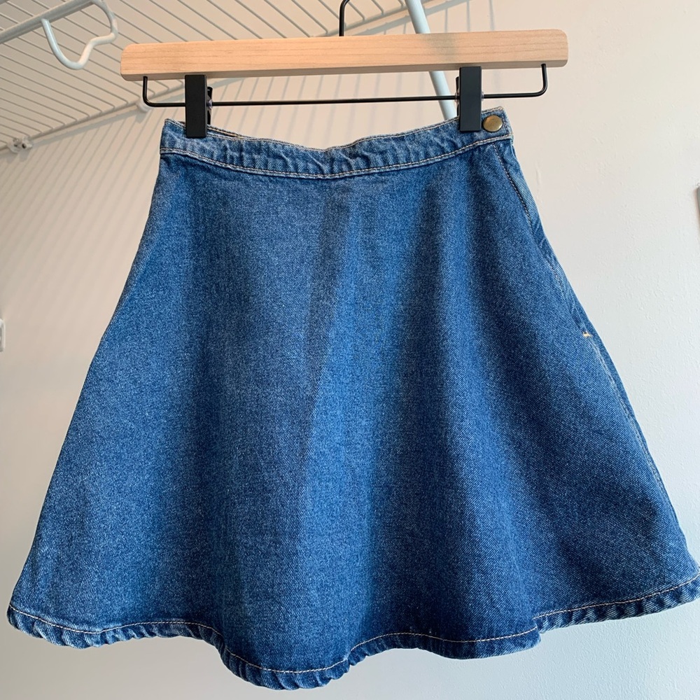 Jean skirt
